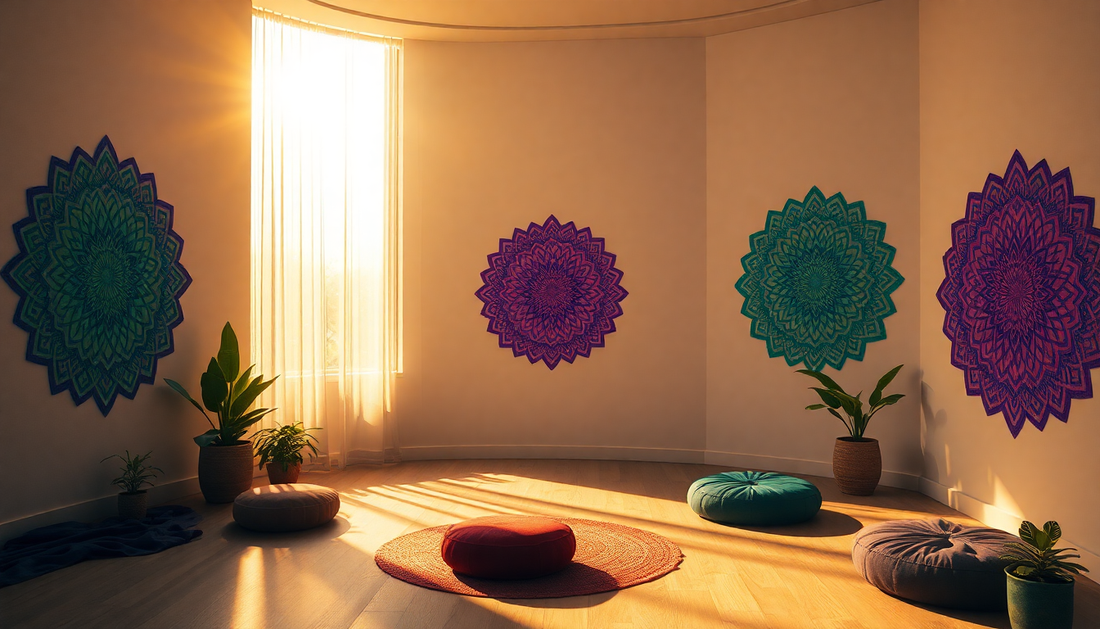 Elevate Your Space: Infusing Spiritual Serenity with Mandala Designs